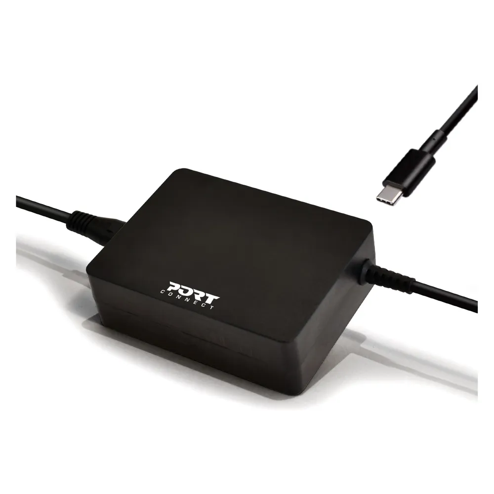 Netzteil Port Designs 900098-EU 90W CE USB-C universell schwarz