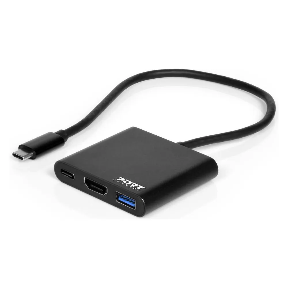 Laptop-Standort Port Designs PORT Connect 900140 USB-C 4K Ultra HD 60W