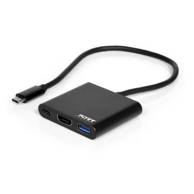 Laptop-Standort Port Designs PORT Connect 900140 USB-C 4K Ultra HD 60W