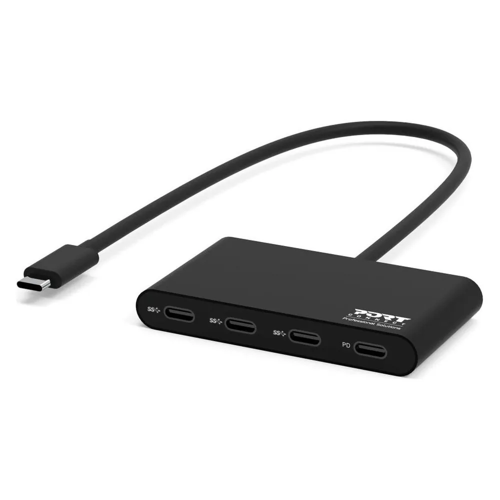 Port Designs USB HUB TYPE C - 4 PORTS TYPE C - PD 100W