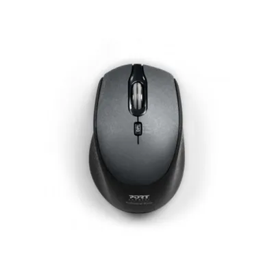 Maus Port Designs PORT Connect 900713 Kabellos Ambidextrisch Schwarz 2.4 GHz