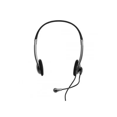 Auriculares PORT DESIGNS 901603 con cable Jack 3,5 mm para oficina y call center negros