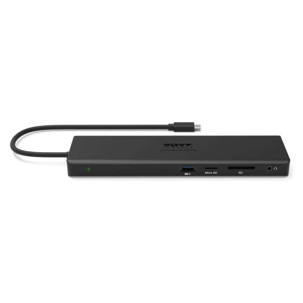 Dockingstation Port Designs 901906-W USB-C 100W 4K HDMI VGA DisplayPort Ethernet