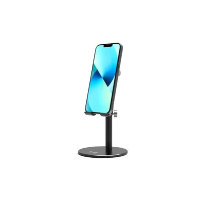 Tragbares Smartphone-Desktop-Ständer Port Designs 901109 Schwarz