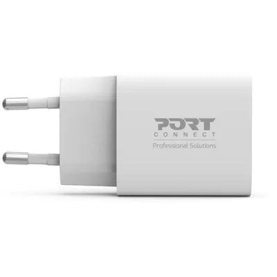 Wandlader Port Designs 900031EU USB-C 20W Power Delivery Weiß