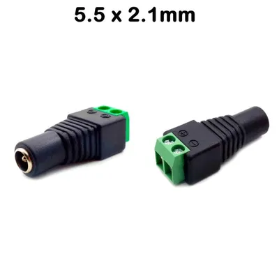 Buchse 5,5 mm x 2,1 mm