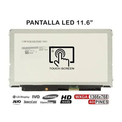 LED-Touchscreen 11.6 Zoll für Dell Latitude 3160 Laptop