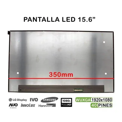 LED-Bildschirm 15.6" FHD Portatilmovil NV156FHM-T0A V8.1 40 Pins