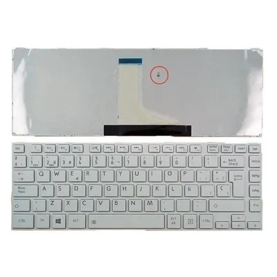 Tastatur Für Toshiba L830 L840 Laptop Weiß
