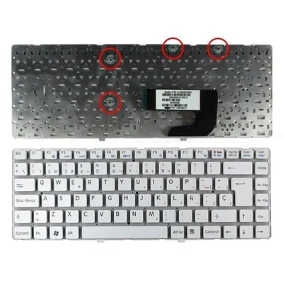 Tastatur Für Sony VGN-NW Series Laptop Weiß