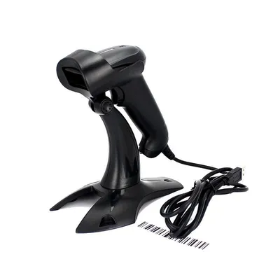 Barcode-Scanner POSIBERICA LS-1DU99 Laser USB mit Halterung