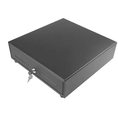 Elektronische Geldkassette Posiflex CP-410UN Metall Schwarz 410x415mm