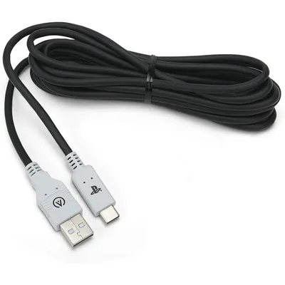 Power A USB-C-auf-USB-A-Kabel zum Laden und Spielen für PS5-Controller, 3 m
