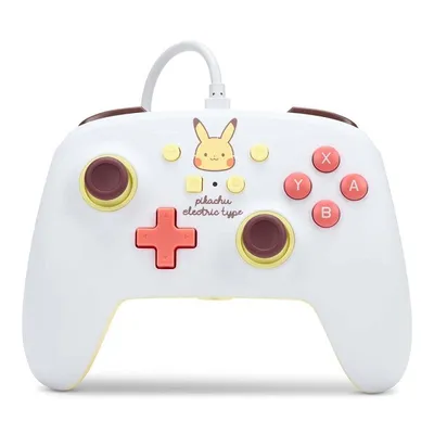 Power A Controller mit abnehmbarem Kabel Pokémon Pikachu Electric Type für Nintendo Switch