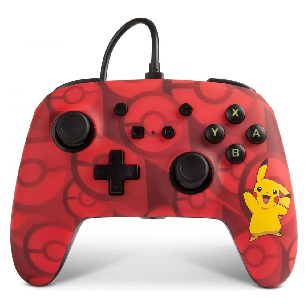 Gamepad PowerA 1513777-01 Nintendo Switch Kabelgebunden USB Rot