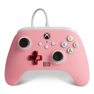 Power A Kabelgebundener Controller Pink für Xbox Series X / S / Xbox One / PC