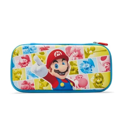 Hartes Schutzcase PowerA Nintendo Switch Multicolor mit Reißverschluss