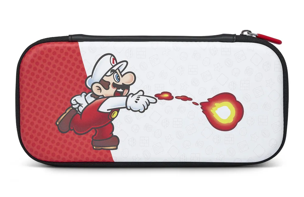 Nintendo Switch Prot Case Mario Fireball Schutzhülle