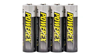 Powerex-NiMH-Akku, Mignon AA 2700 mAh, 4er-Pack