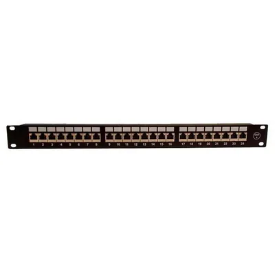Powergreen Patchpanel 24 Ports Cat. 6 FTP