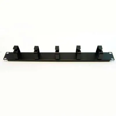 Kabelorganizer metall 1U Powergreen für 19-Zoll-Rackschränke