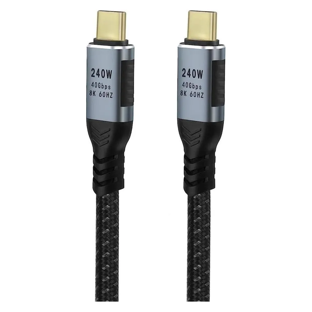 PowerGuard USB Typ C – USB Typ C (0.20 m, USB 2.0, USB 4, 240 W)