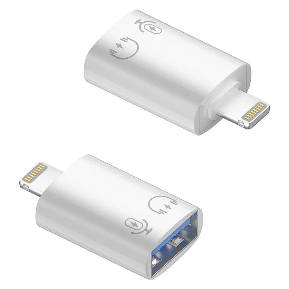 PowerGuard Lightning USB 3.0 Headphone Adapter Charge & Data OTG