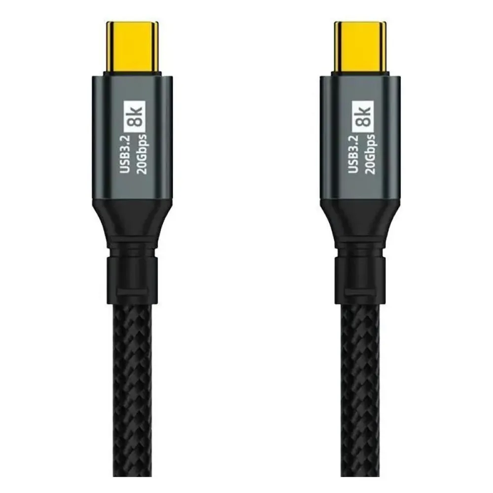 PowerGuard USB C — USB C (0.50 m, USB 3.2 Gen 2x2, 100 W)