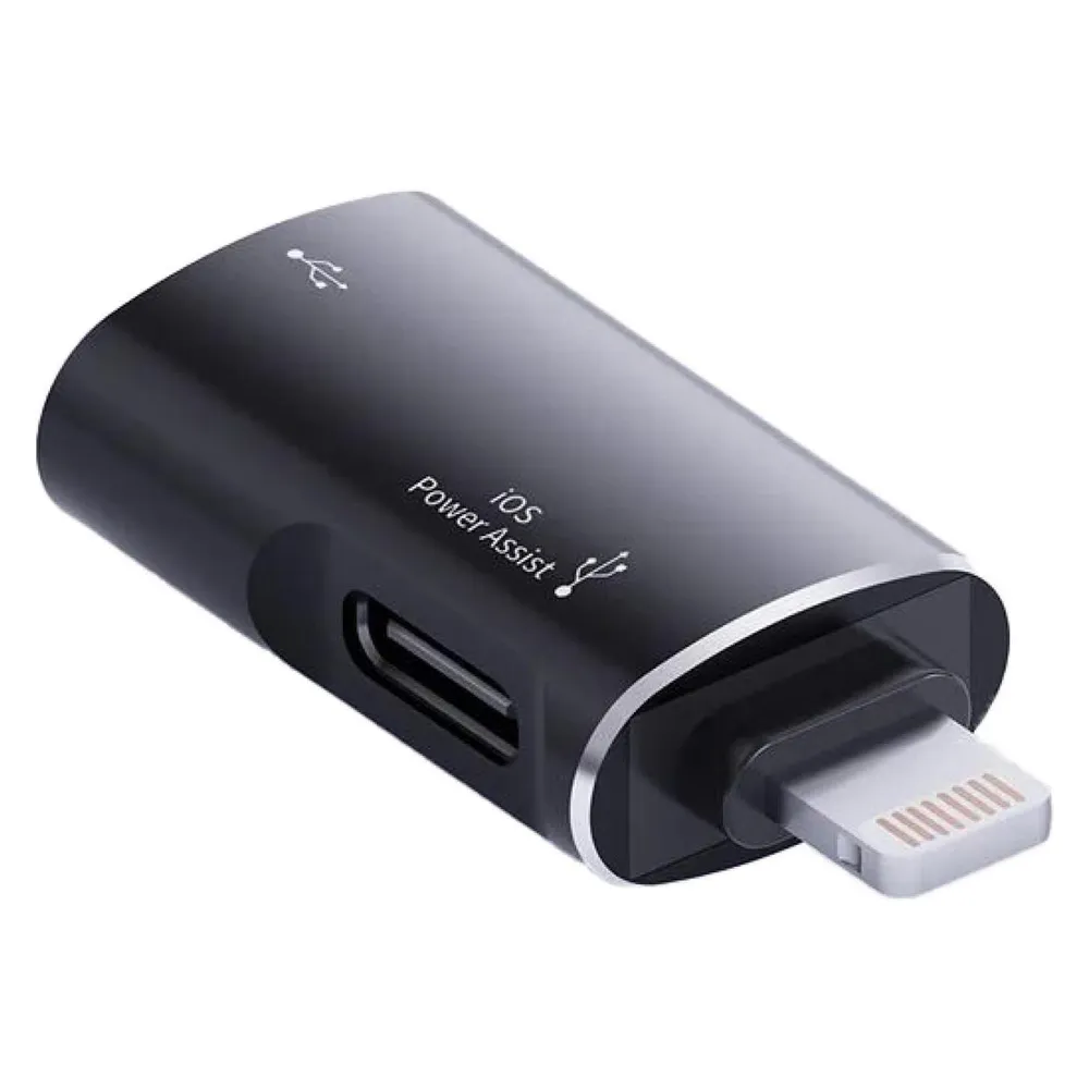 PowerGuard Photo Camera Drive OTG Adapter (Lightning, USB-C)