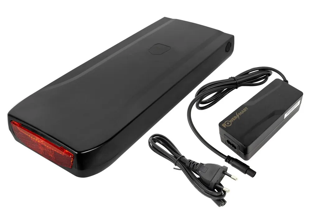 PowerSmart CPG081020E.404 E-Bike Akku für Telefunken Multitalent XC489 mit Ladegerät Li-ion 13000 mAh (36 V)