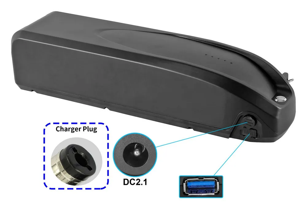 PowerSmart Prophete ZZ98 E-Bike Akku für Prophete Graveler E-MTB 22.ESM.20 Li-ion 10400 mAh (36 V)