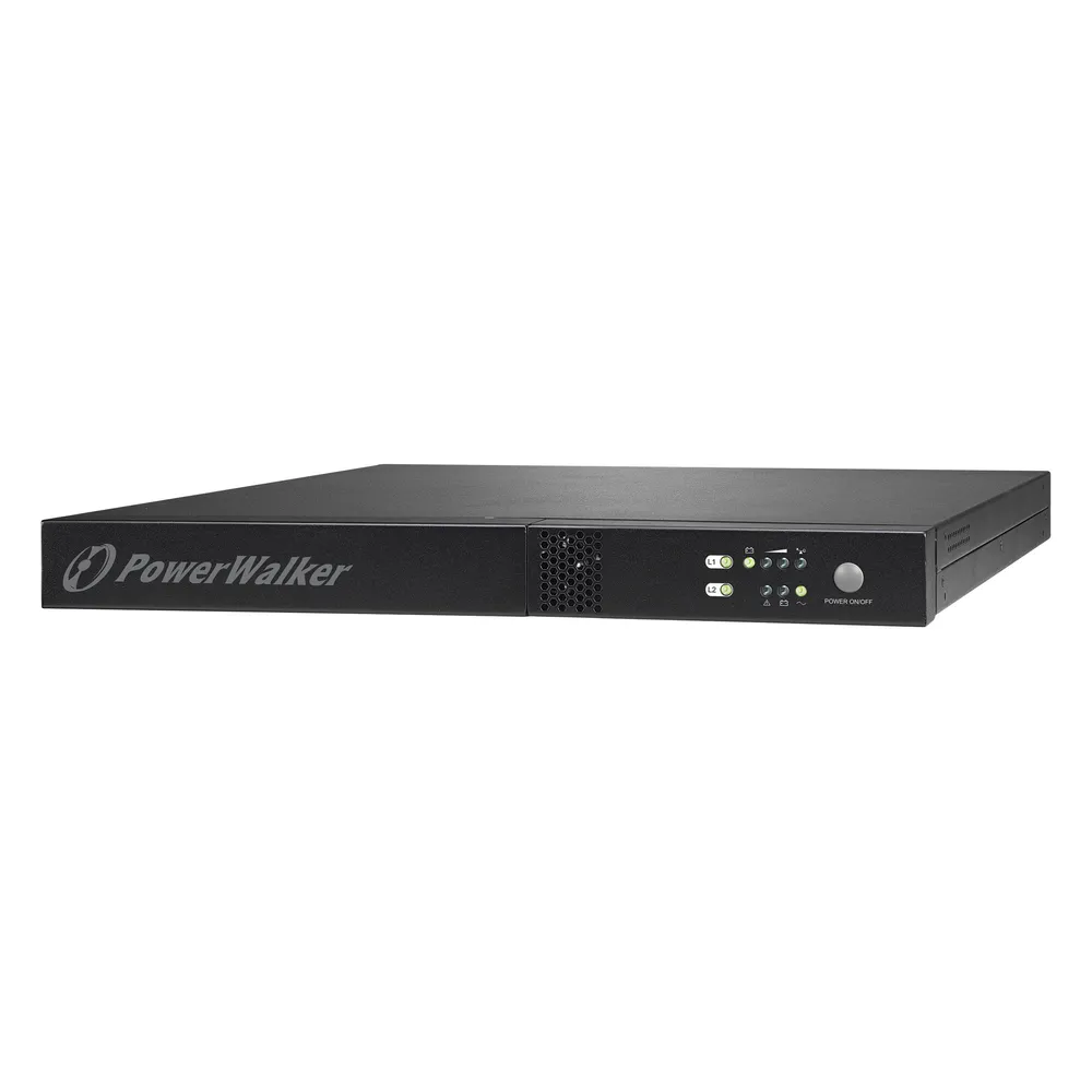 Powerwalker VFI 1000 R1U 1000VA / 800W Online USV Rack 1HE Doppelwandler SNMP Slot
