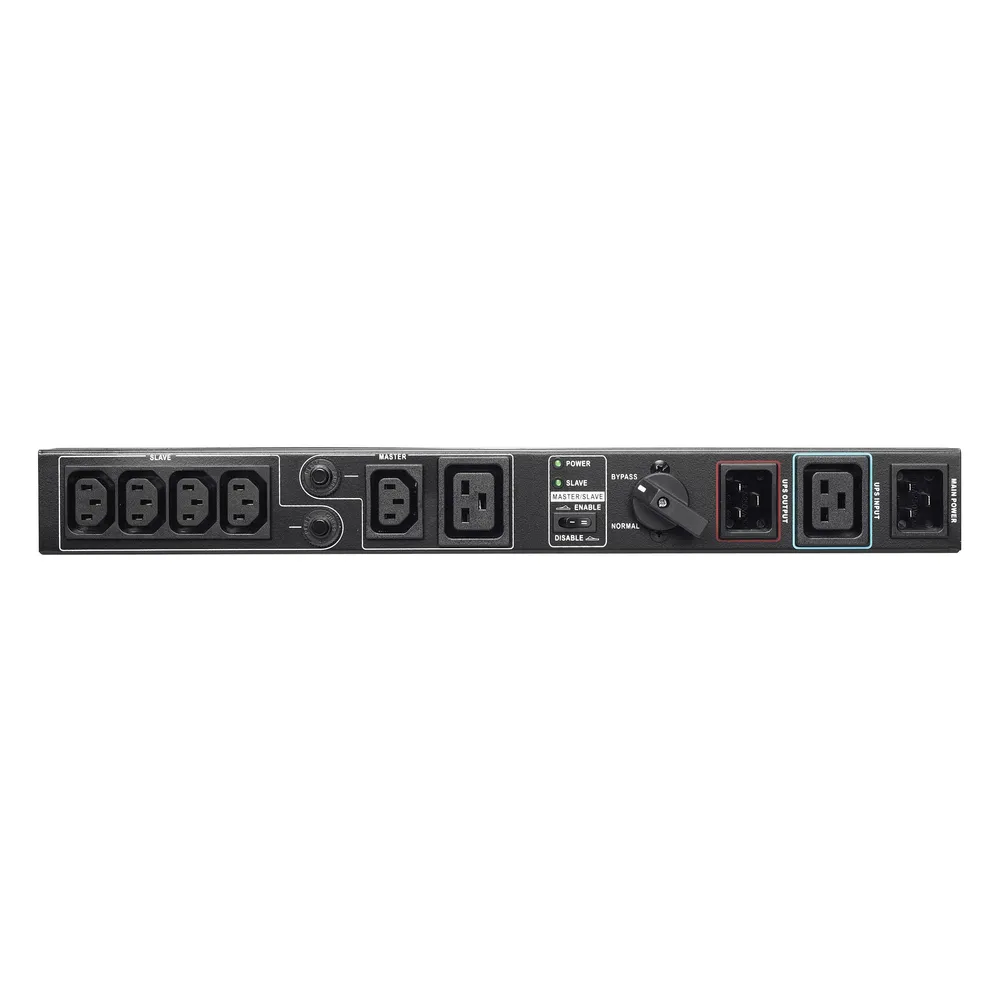 Powerwalker MBS/PDU 19in 1-3kVA IEC Wartungsschalter Bypass fuer 1-3KVA Rack-USV -Z-
