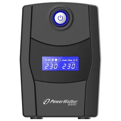 Sai PowerWalker 1 kVA Batterie 9 Ah 5,5 Minuten LCD Schutz AVR