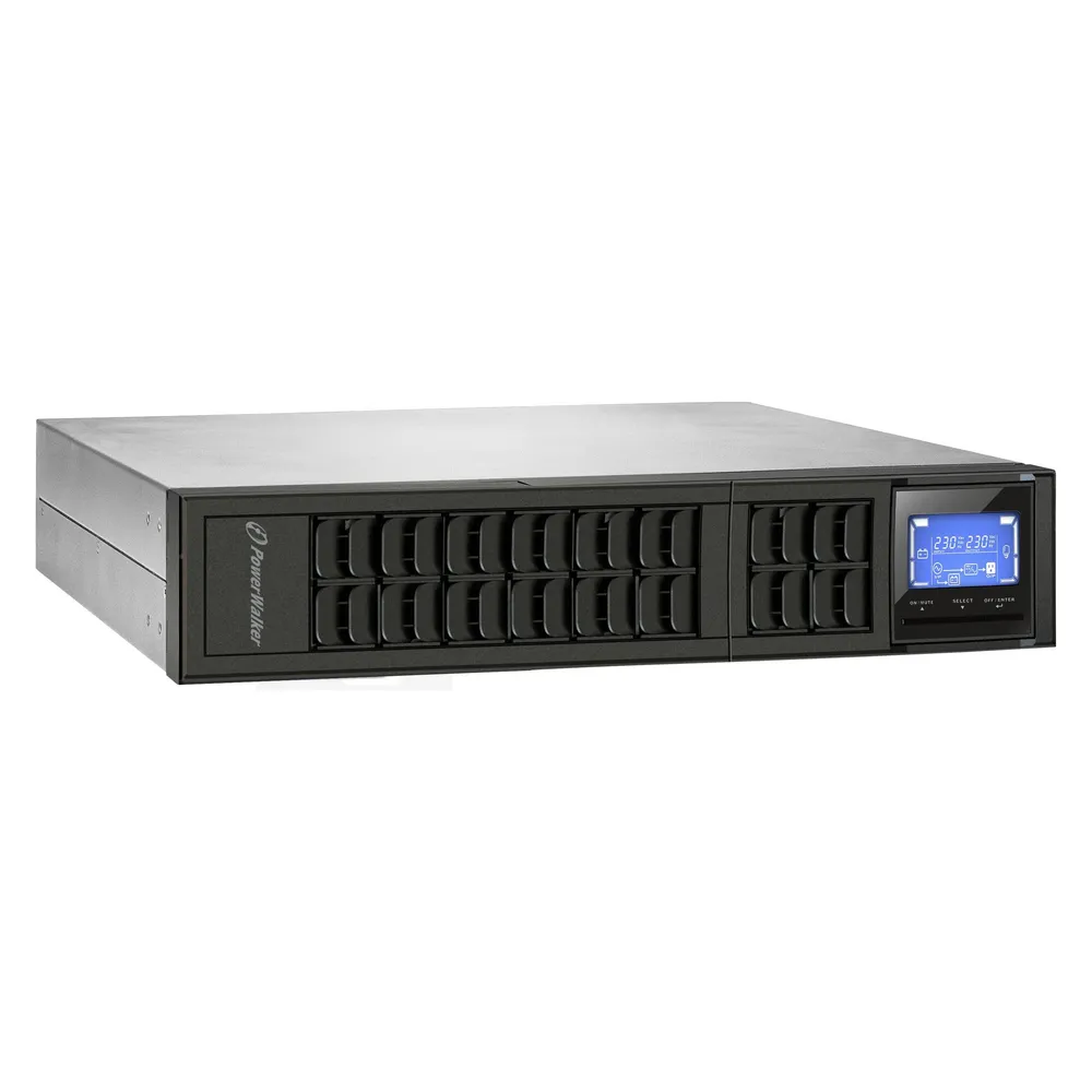 Powerwalker VFI 3000 CRM LCD 3000VA / 2400W Online USV Tower/Rack Doppelwandler SNMP Slot