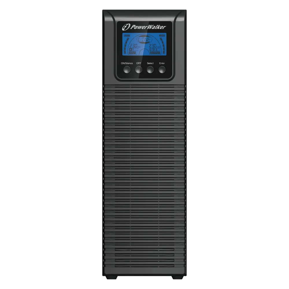 Powerwalker VFI 3000 TGS 3000VA / 2700W Online USV Tower Doppelwandler SNMP Slot HID OHNE AKKUS