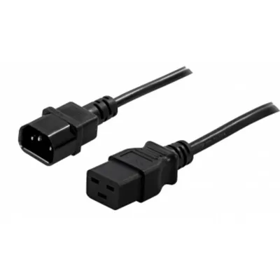Netzkabel PowerWalker 91010040 C14 an C19 10 A Schwarz 1,8 m