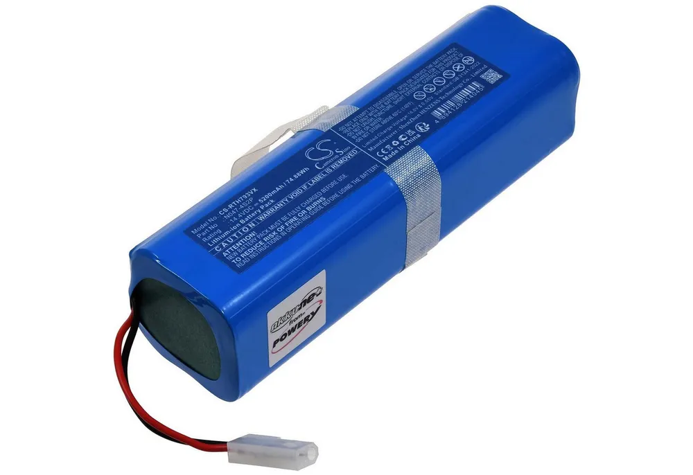 Powery Akku für Rowenta RR7987WH/NS0 Staubsauger-Akku 5200 mAh (14.4 V)
