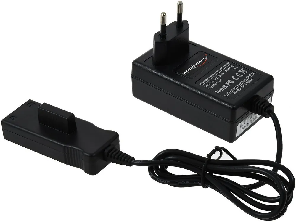 Powery Ladegerät für Gardena Akkutyp 8834-20 Netzteil