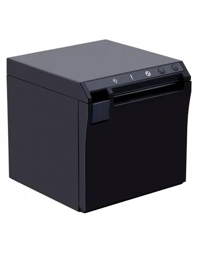 Impresora Térmica USB Ethernet Premier ITP-Front 80mm Código Barras 2D Negra Cortador Parcial