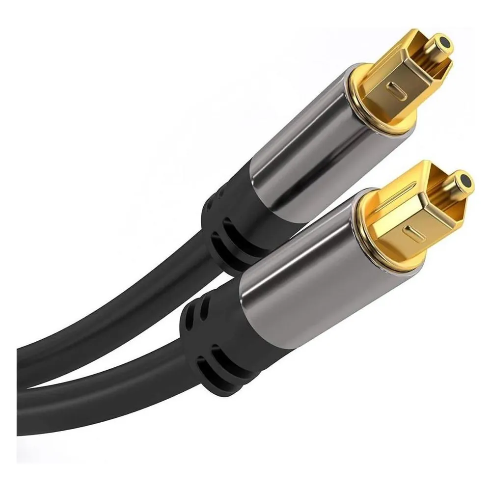 PremiumCord Kabel Toslink M/M, 6mm, 3m, schwarz