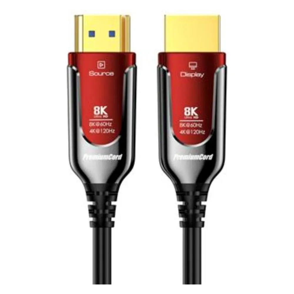 Cable HDMI PremiumCord Fiber Optic 8K 60Hz 25 m