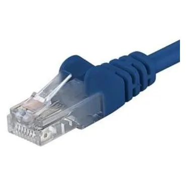 PremiumCord Patchkabel UTP RJ45-RJ45 CAT6 1,5m modrá