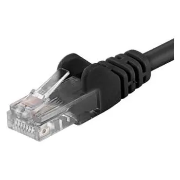 PremiumCord Patchkabel UTP RJ45-RJ45 CAT6 1,5m schwarz
