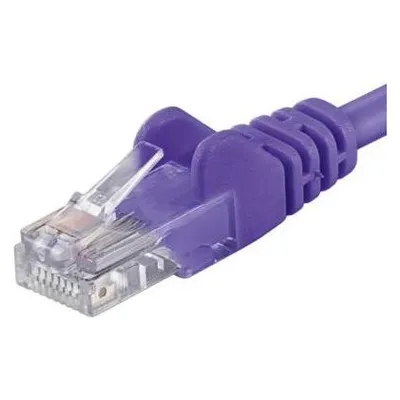 PremiumCord Patchkabel UTP RJ45-RJ45 CAT6 1,5 m lila