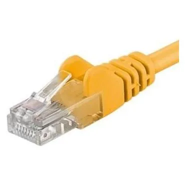 PremiumCord Patchkabel UTP RJ45-RJ45 CAT6 2m gelb