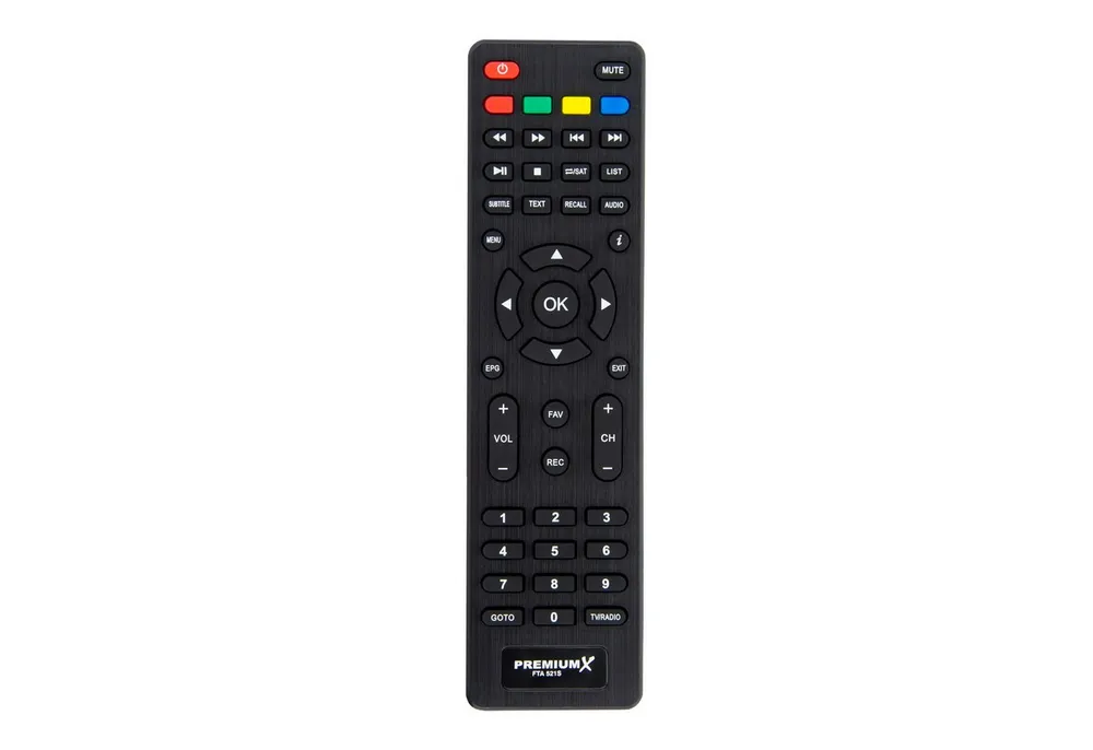 PremiumX Fernbedienung für HD 521 521S FTA Ersatzfernbedienung 521 Sat Receiver SAT-Receiver