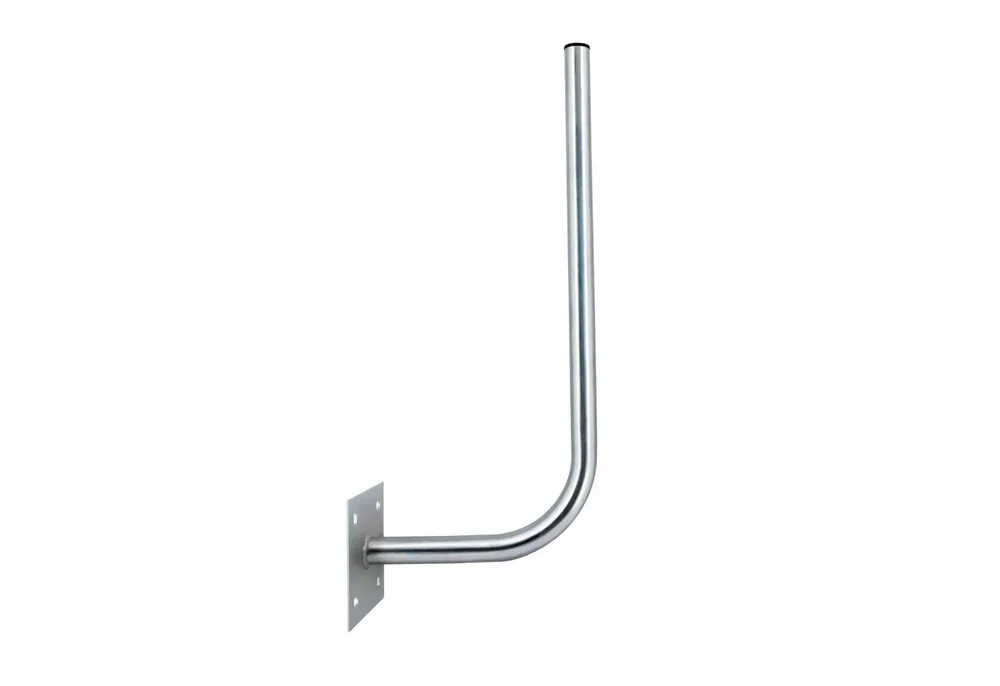 PremiumX SAT-Halterung 30cm Wandhalter 70 cm Mast Stahl verzinkt Wand Montage Halter 38 mm