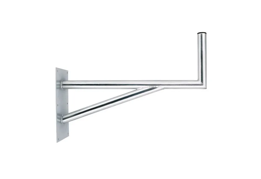 PremiumX SAT-Halterung 80cm Wandhalter Stahl verzinkt SAT Wand Halterung mit Stützelement