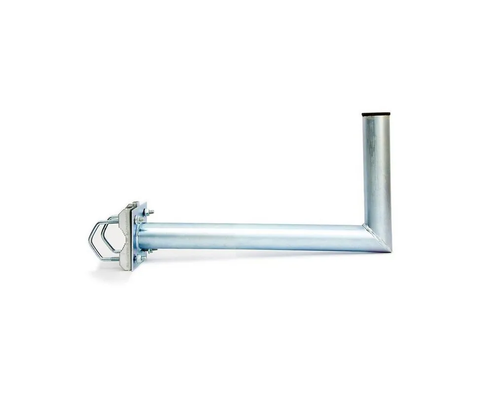 PremiumX SAT-Halterung Balkonausleger 25cm Stahl Geländerhalter SAT Antenne Ausleger
